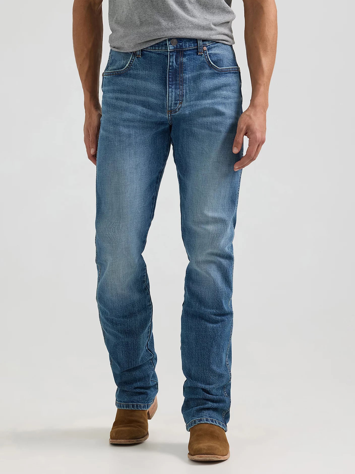 Men's Wrangler Harris Retro Slim Fit Bootcut Jean