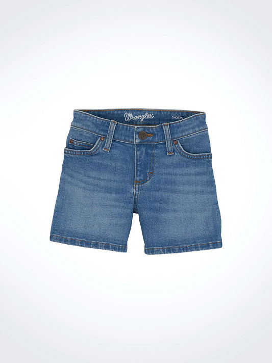 Wrangler Girl's Hemmed Denim Shorts