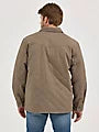 Wrangler Men's Reversible Quilted Chocolate Chip Shirt Jacket