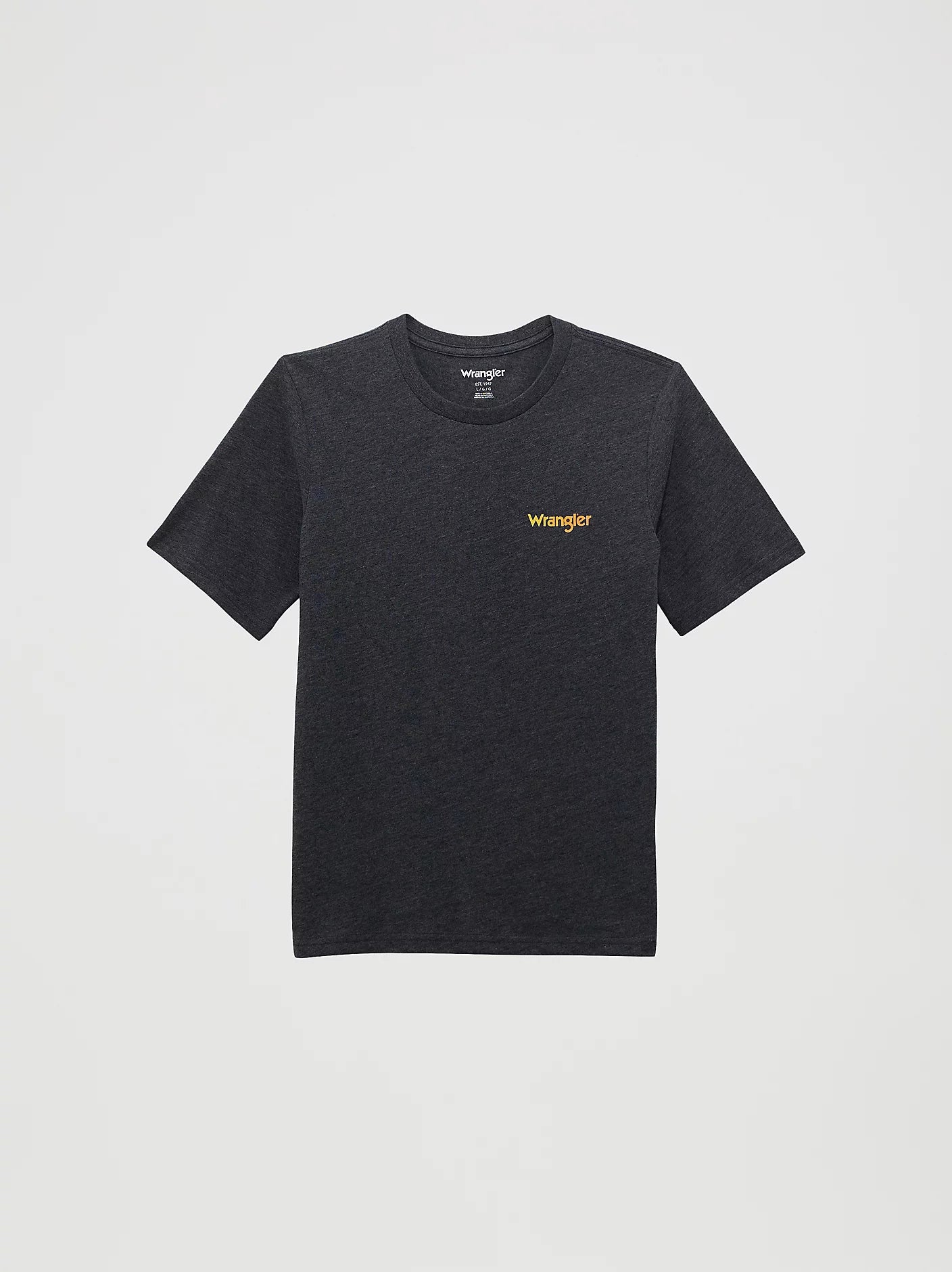 Boy's Wrangler Washed Black Back Rodeo Graphic Tee