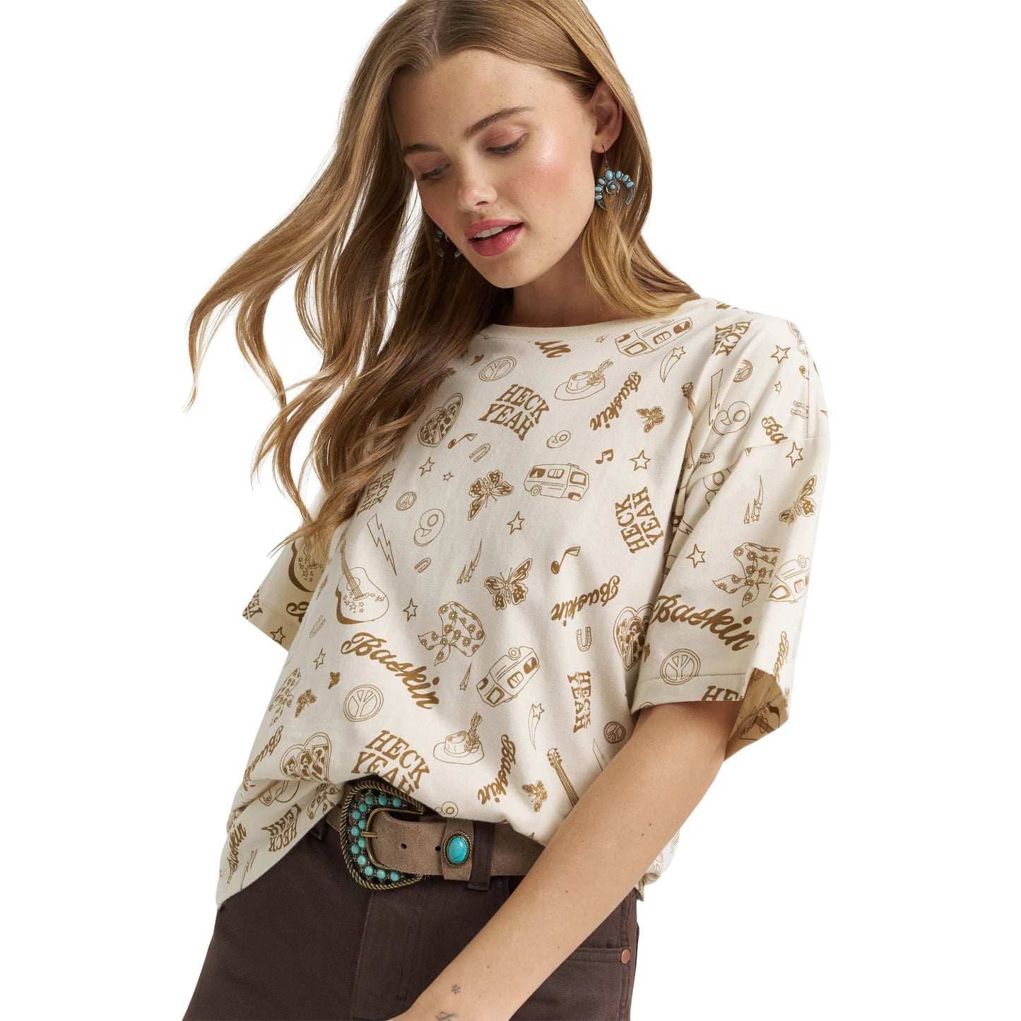 Wrangler X Lainey Wilson Cream Life of Lainey Tee