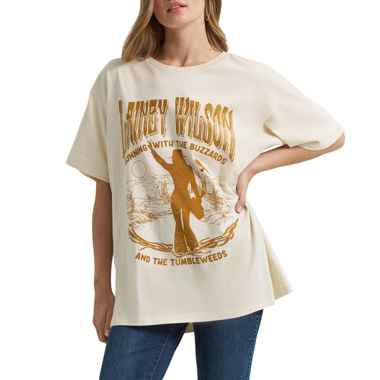 Wrangler X Lainey Wilson Cream Buzzards Tee