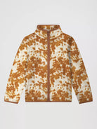 Wrangler Girls' Hay Away Full-Zip Sherpa Jacket in Cowhide Print