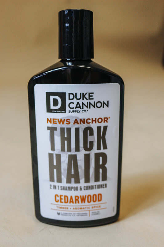 Thick Hair 2 in 1 Shampoo Cedarwood