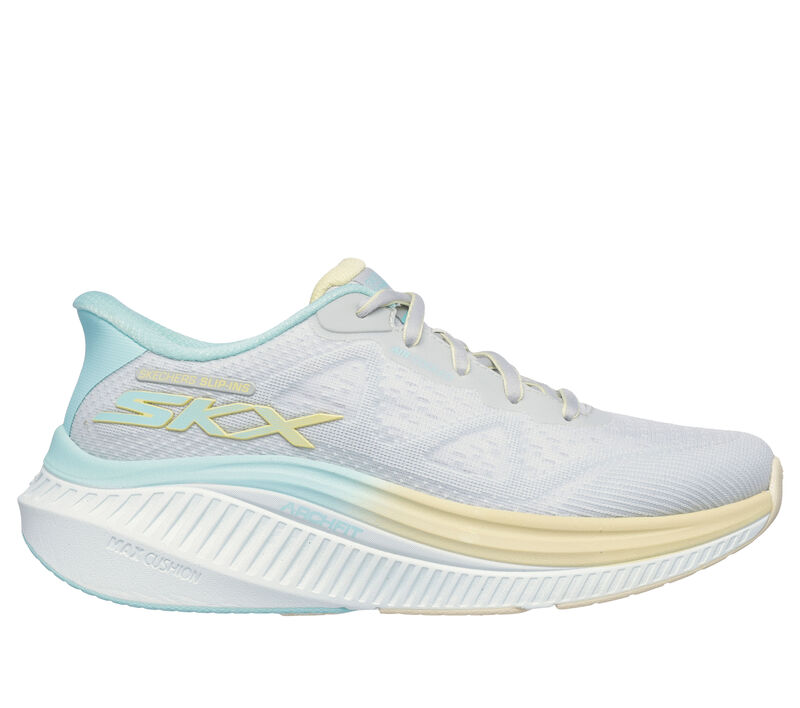 Skechers Slip-ins: Go Walk Max Cushioning Arch Fit Grey Aqua