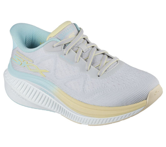 Skechers Slip-ins: Go Walk Max Cushioning Arch Fit Grey Aqua