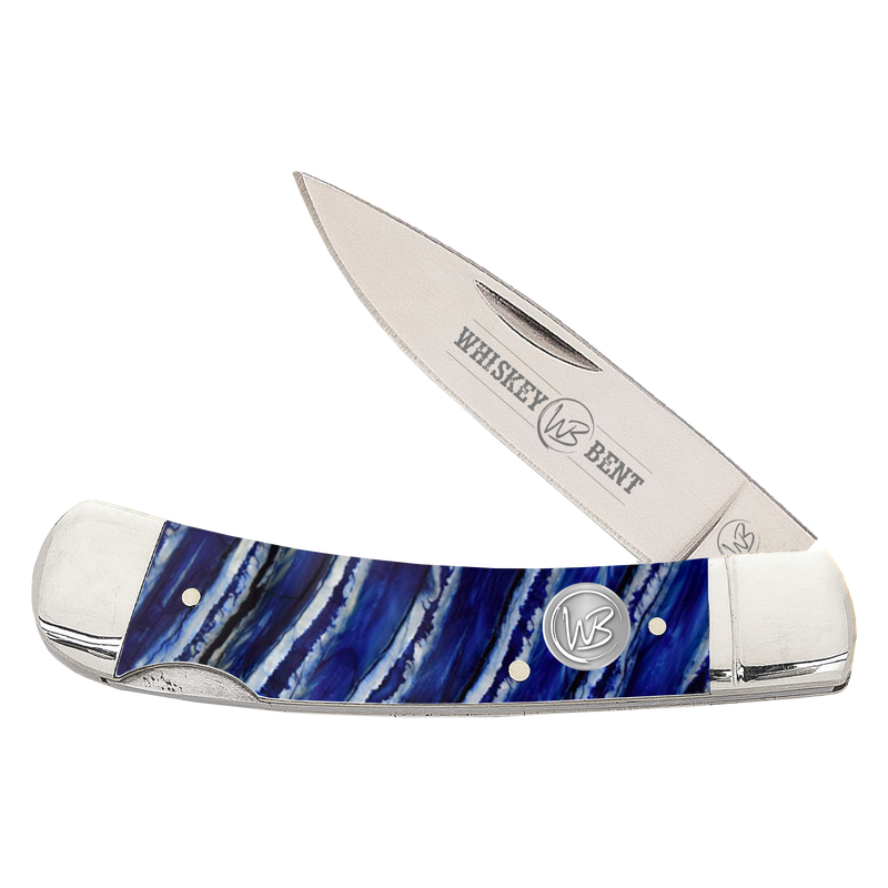 Blue Mammoth Lockblade Knife