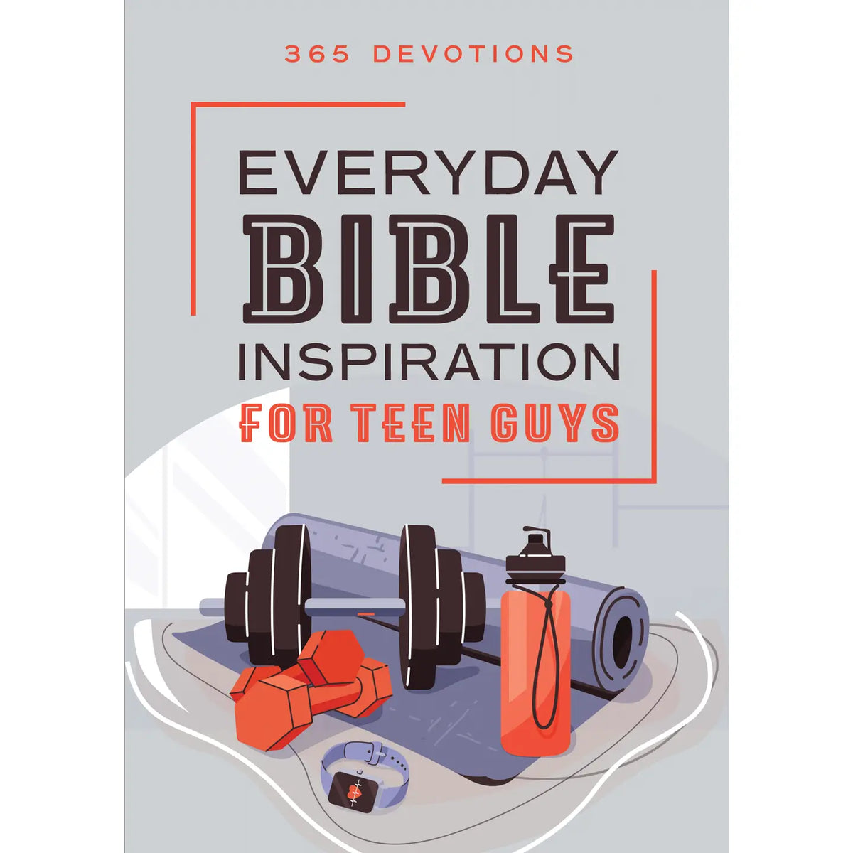 Everyday Bible Inspiration for Teen Guys, 365 devotions front cover