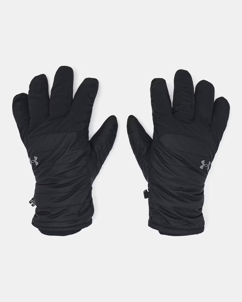 Under Armour Men's UA Storm Insulated Gloves in Black and Castlerock