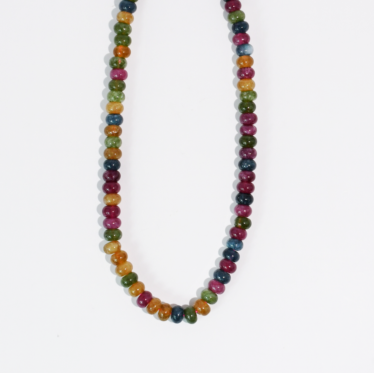 Woodland Muse Earth Tone Beaded Necklace