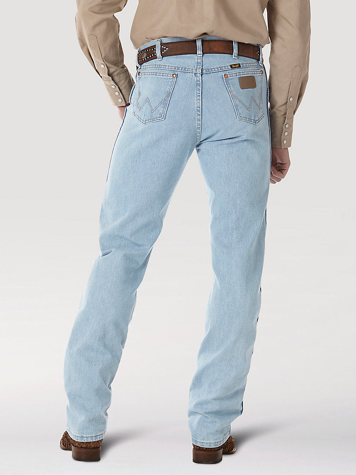 Men's Wrangler Cowboy Cut Original Fit Jean in Bleach