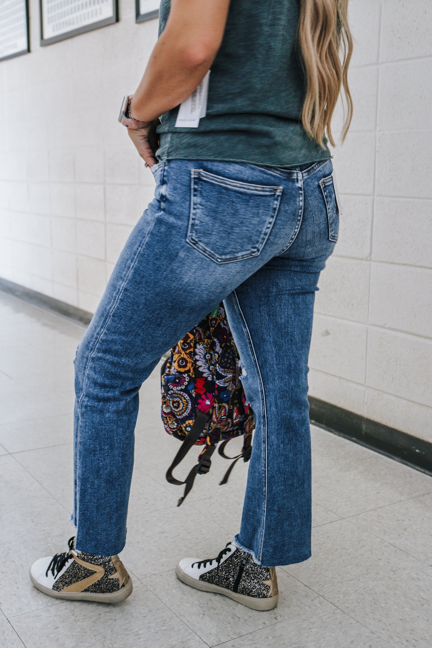 Straight Forward Kick Flare Jeans