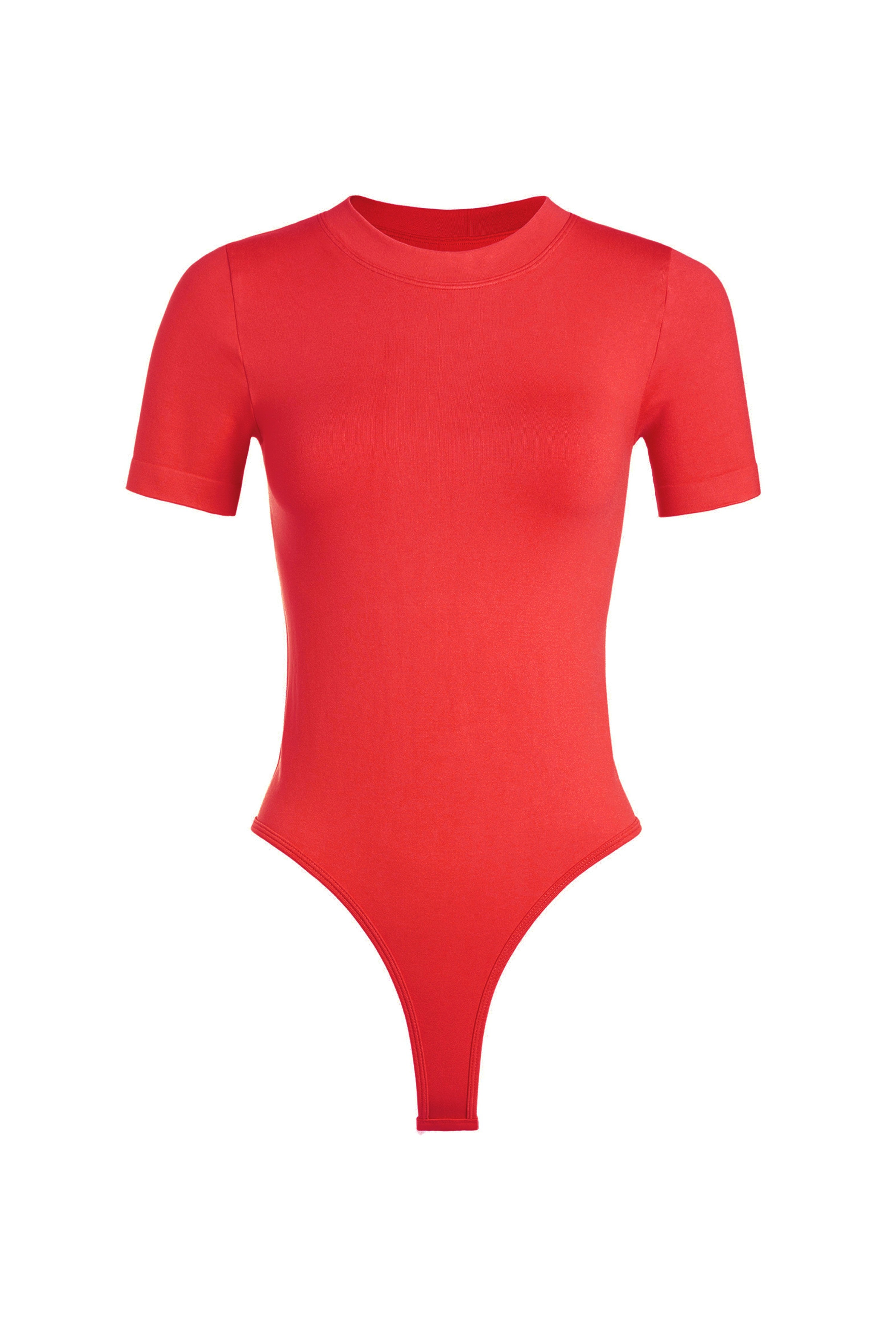 Sleek In A Solid Dynamic Bodysuit