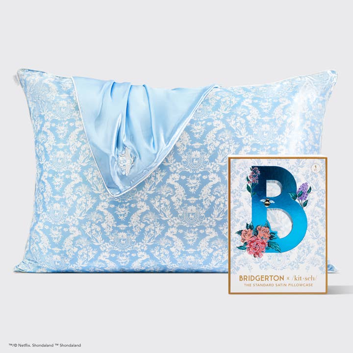 Kitsch X Standard Bridgerton Satin Pillowcase