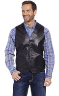 Cripple Creek Men's Button Front Lamb Vest