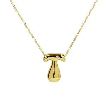 Initial Waterdrop Necklace - Gold or Silver