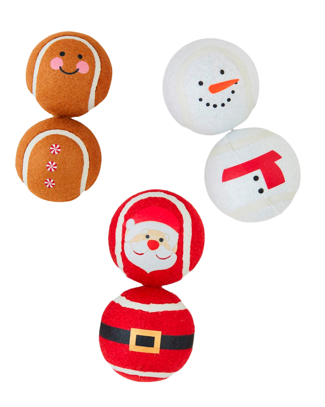 Christmas Tennis Ball Set -3 Colors