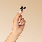 Recycled Plastic Mini Arched Clips 6pc Set - Soft Pink, Mocha and Black