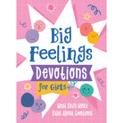 Big Feelings Devotions for Girls, pink front cover