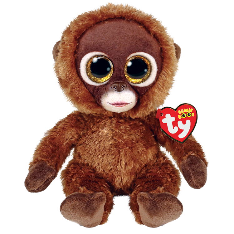 Chessie Brown Monkey Beanie Baby