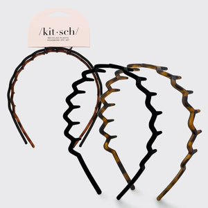 KITSCH Zip Zag Headband 2PC Set