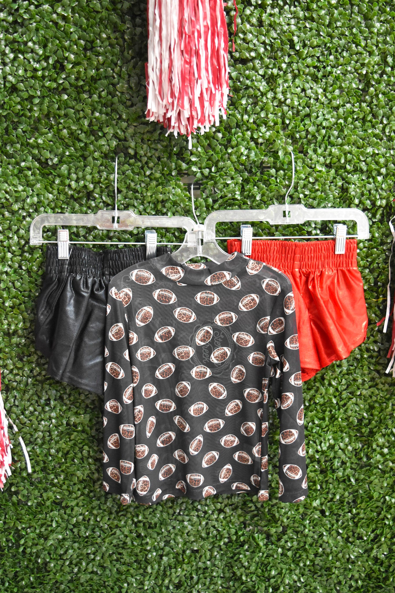 Girl's Of Fall Black Mesh Top