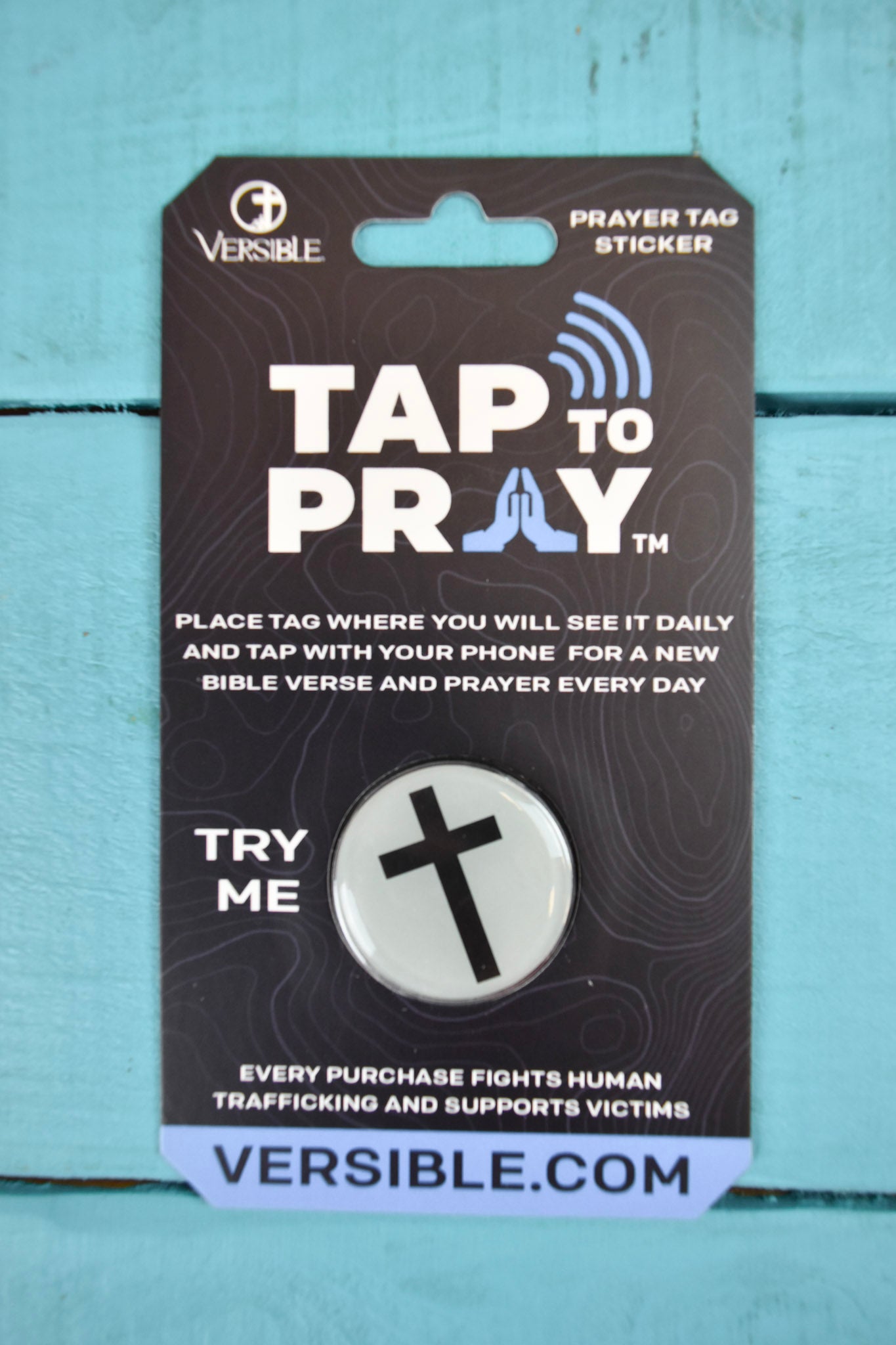 Tap To Pray Stickers - 9 Colors