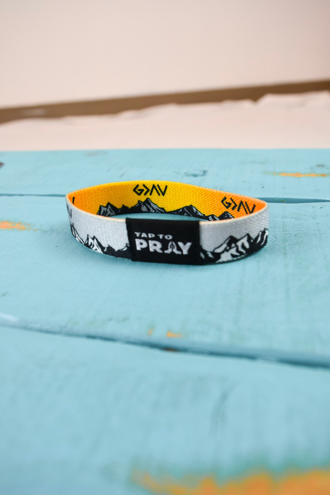 Tap To Pray reversible wristband