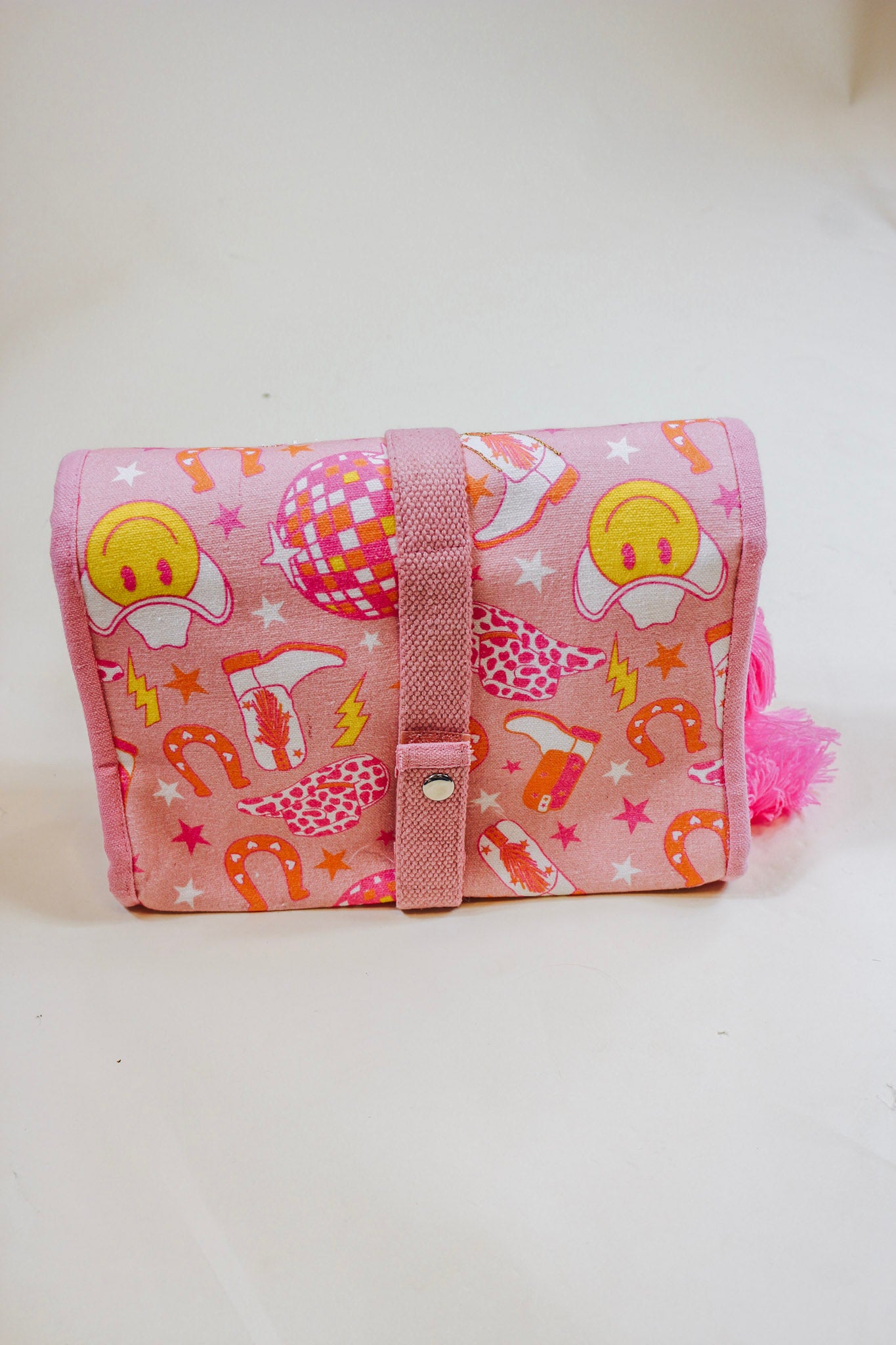 Pink Disco Cowgirl Travel Organizer