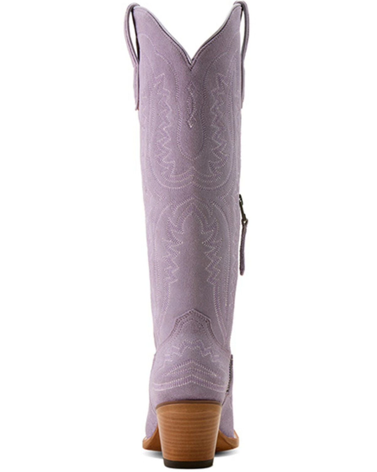 Ariat Misty Lavender Suede Casanova X Toe Western Boot