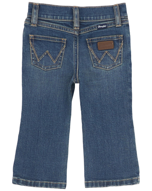 Wrangler Infant Boys Medium Wash Straight Stretch Denim Jeans