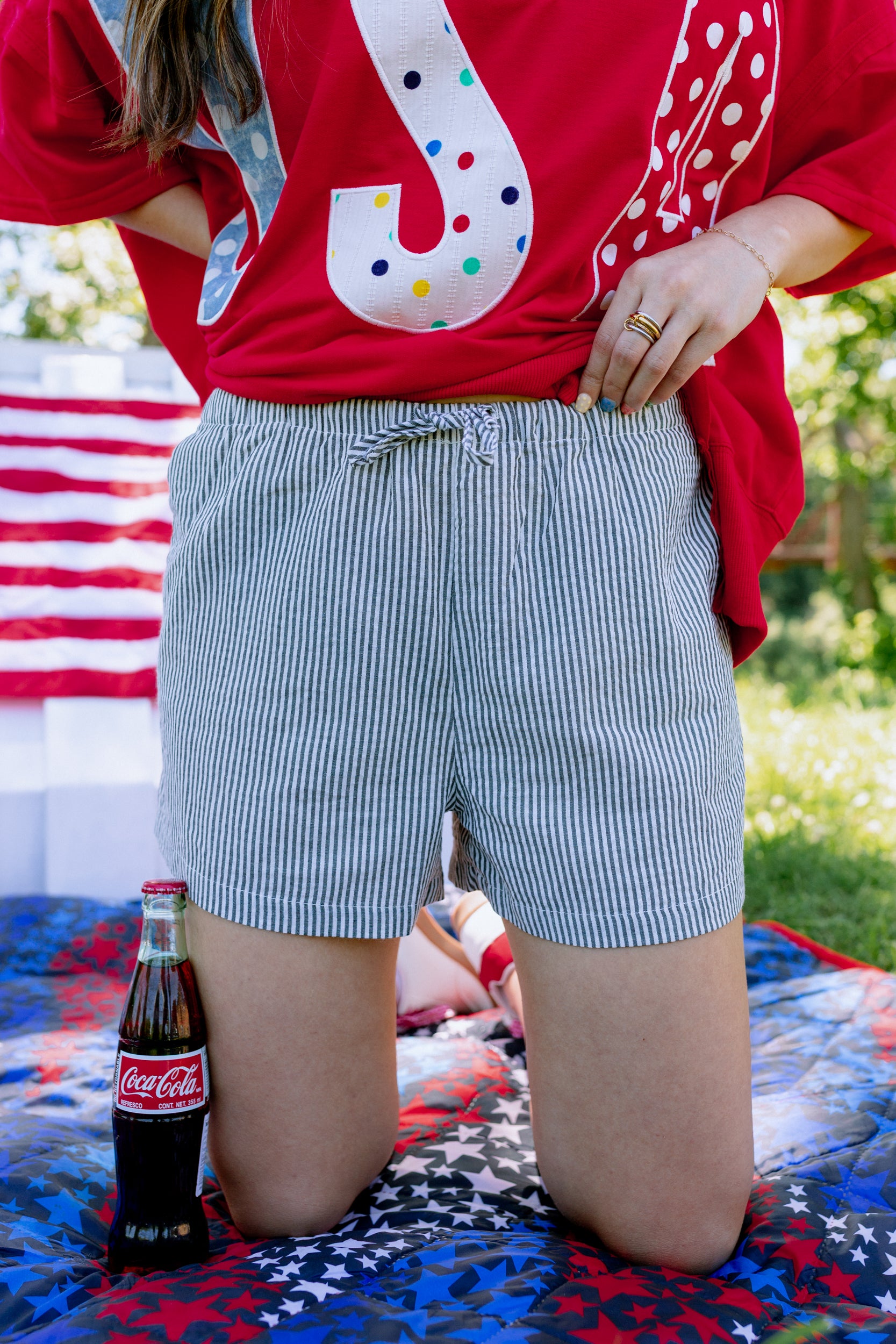 Everyday Moods Stripe Shorts