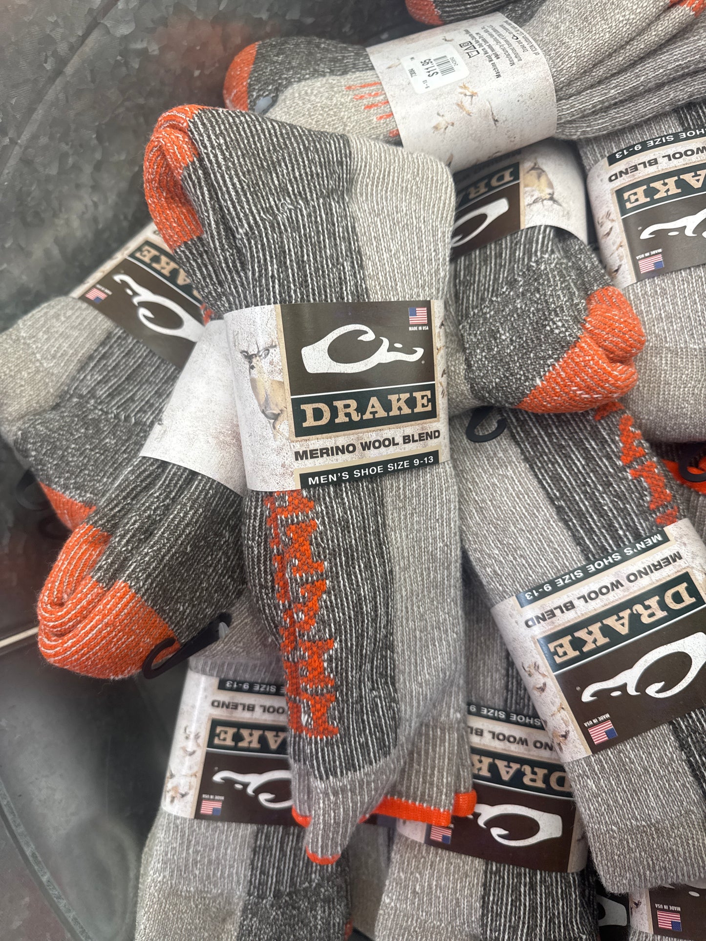 Drake Merino Wool Blend Socks
