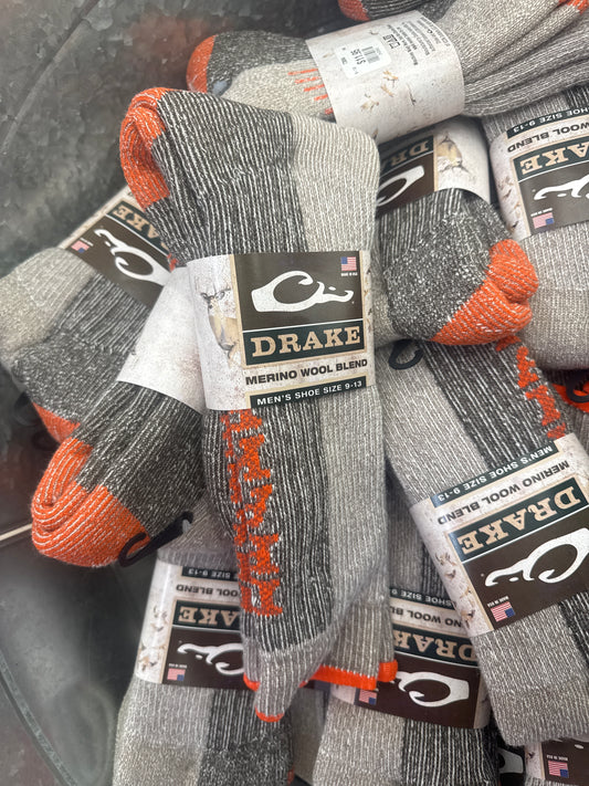 Drake Merino Wool Blend Socks