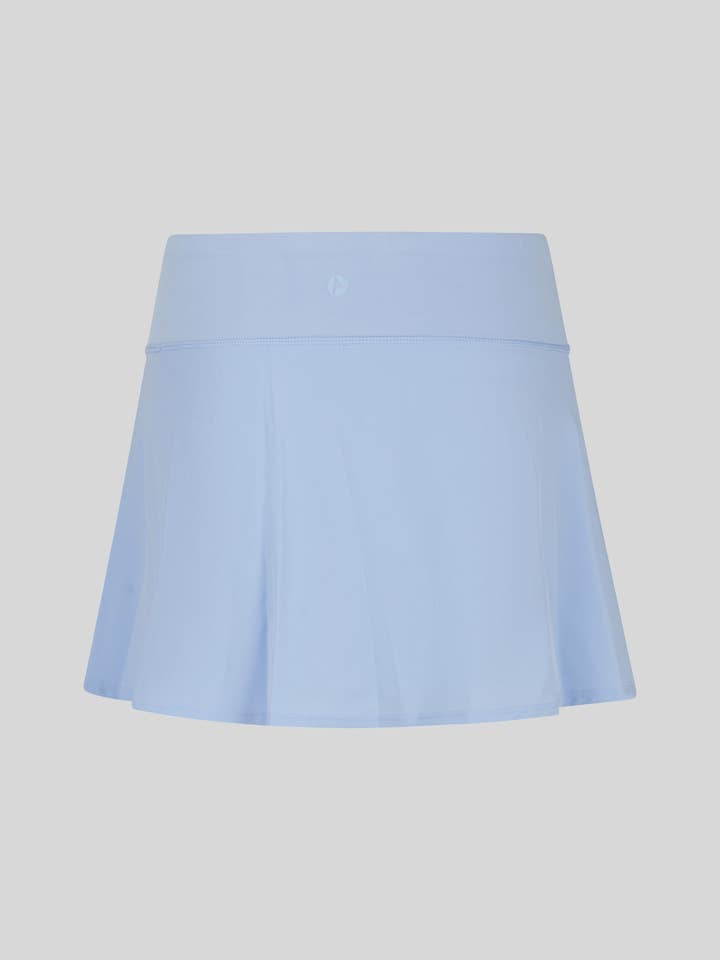 Girls Pleated Tennis Skort- Light Blue