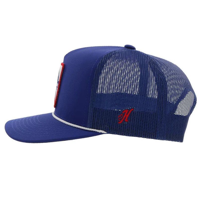 Hooey Blue Pabst Blue Ribbon 5-Panel Hat