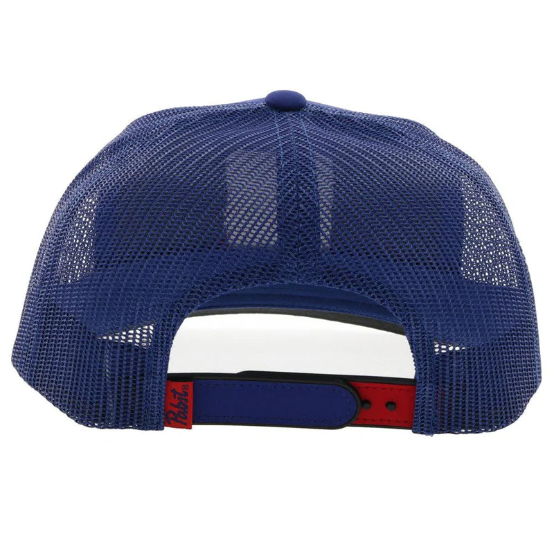 Hooey Blue Pabst Blue Ribbon 5-Panel Hat