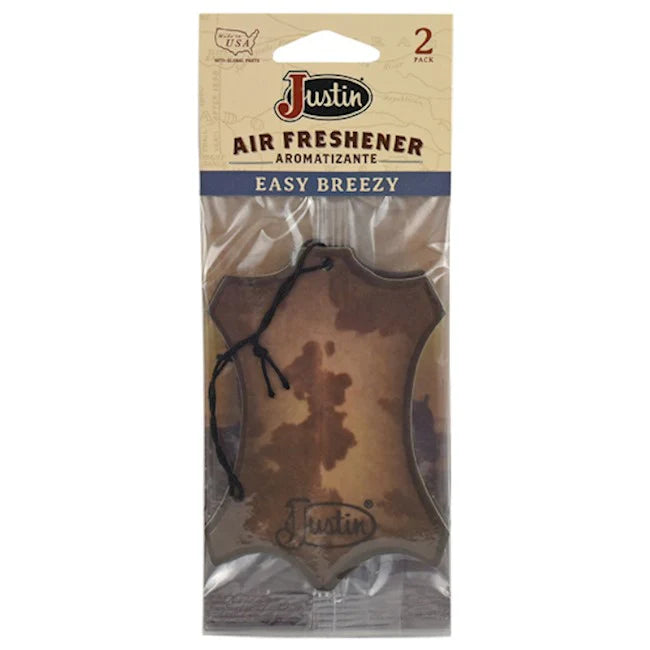 Justin Air Fresheners - 6 Scents