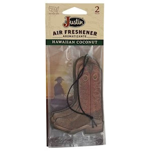 Justin Air Fresheners - 6 Scents