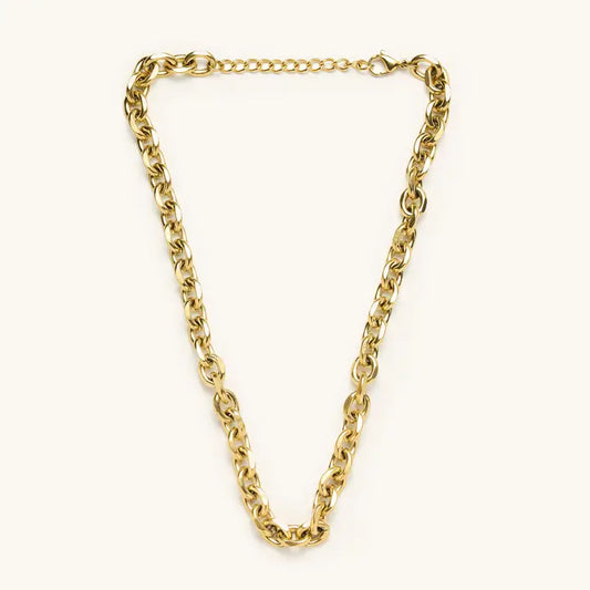 Waterproof Eloise Gold Chunky Chain Choker
