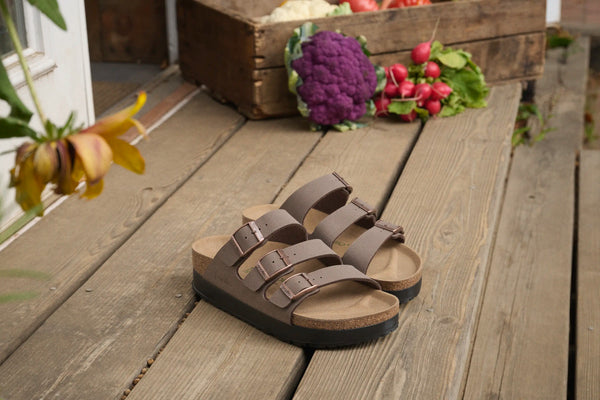 Birkenstock Women's Mocha Florida Flex Platform Sandal – Dales