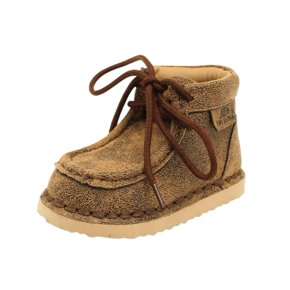 Twister Brown Kids Aiden Casual Shoe