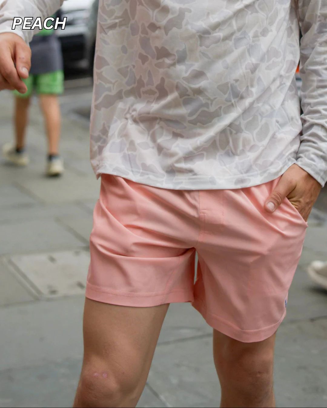 Local Boy men's volley short, shown in one of several available colors