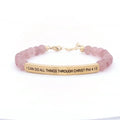 I Can Do All Things Through Christ Phil 4:13 Bracelet