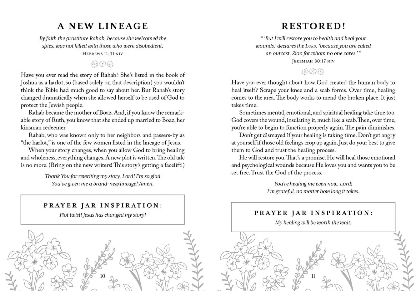 The Prayer Jar Devotional: Healing