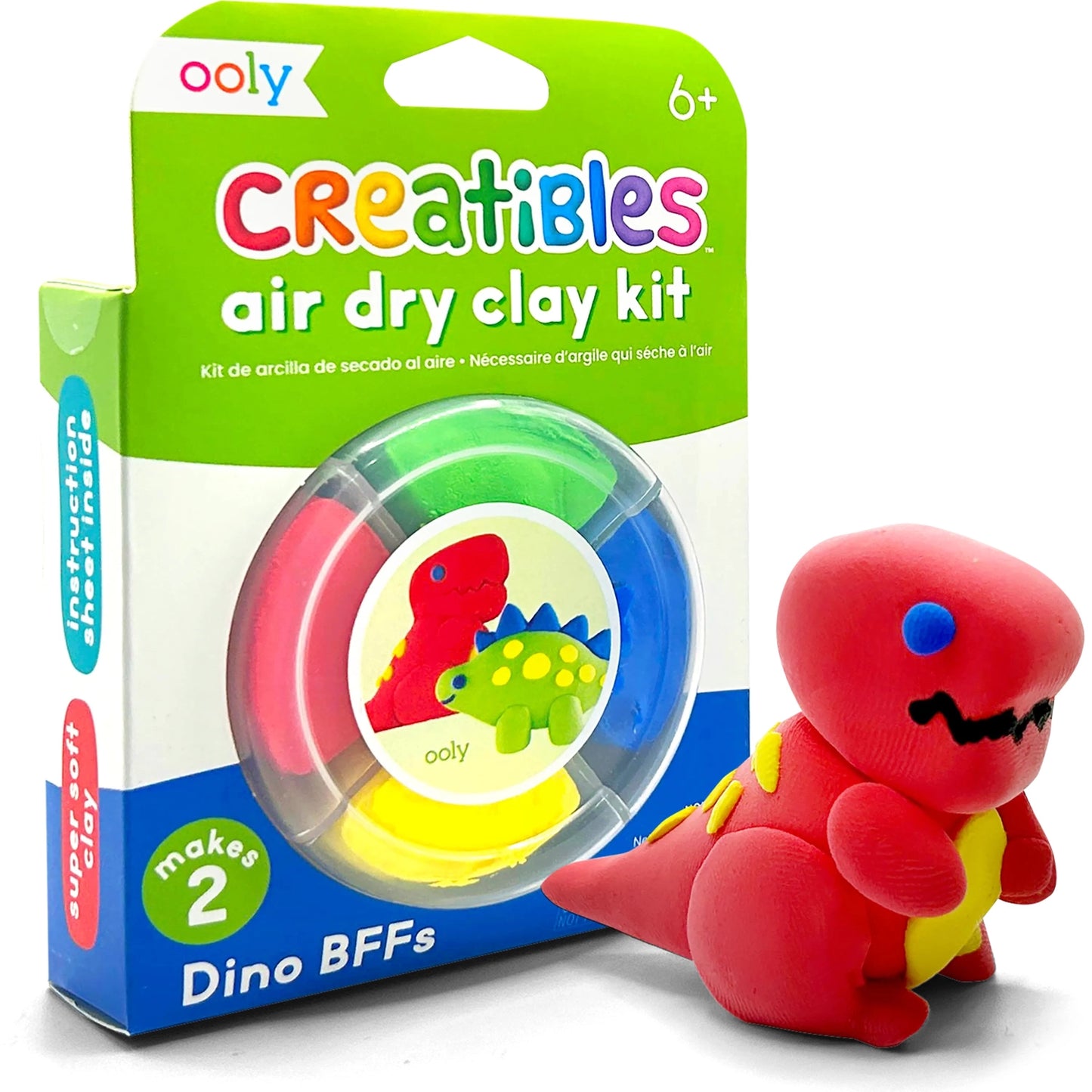 Creatibles D.I.Y. Air-Dry Clay Kit: Dino. Bffs