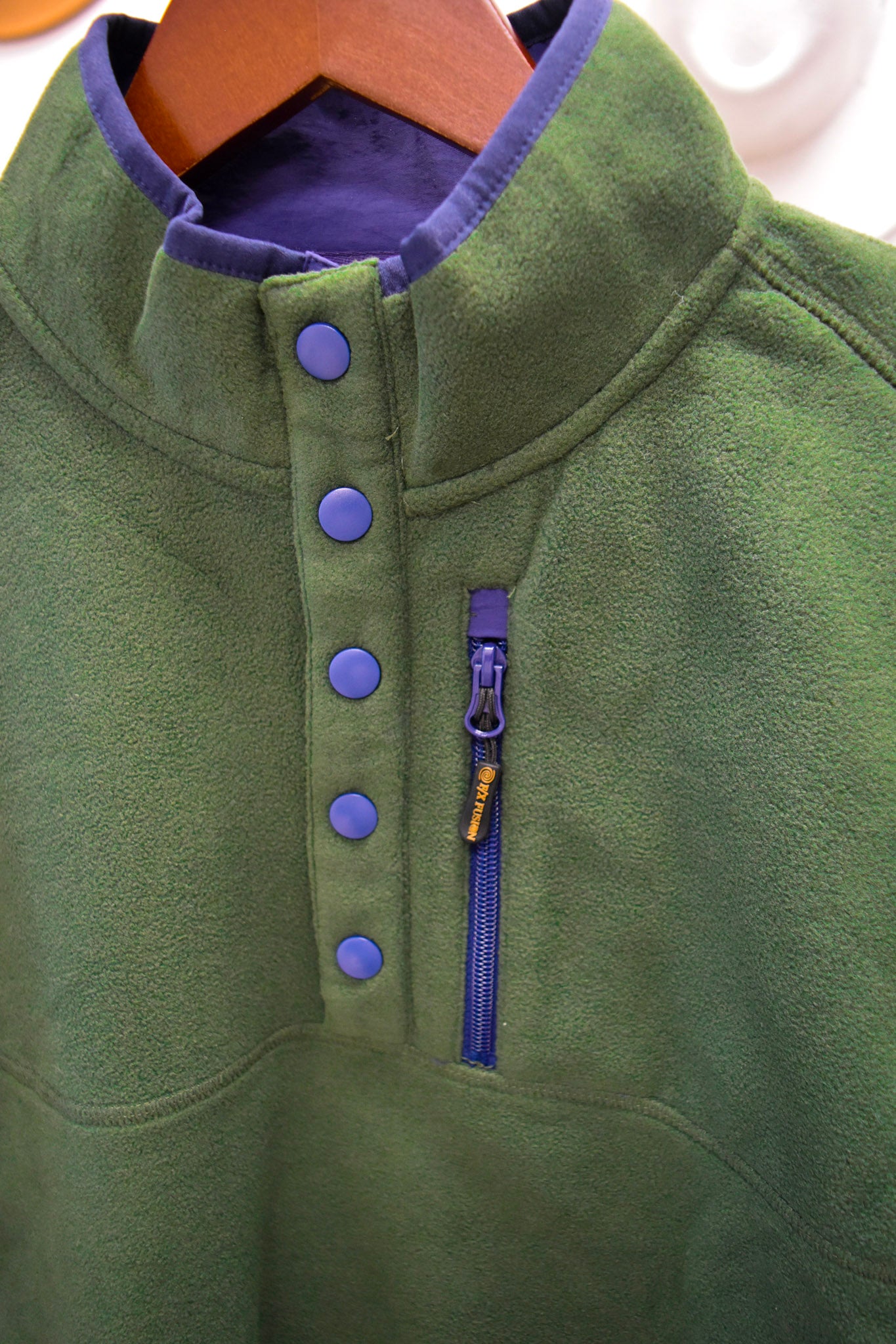 FX Fusion Men's Mock Fleece 1/4 Snap Pullover - 3 Colors