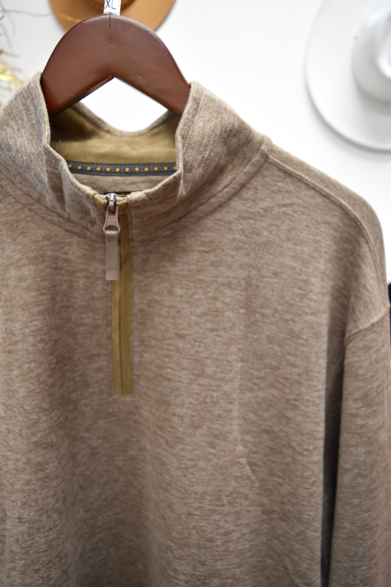 FX Fusion Men's Cashmere Soft Touch 1/4 Zip - 3 Colors