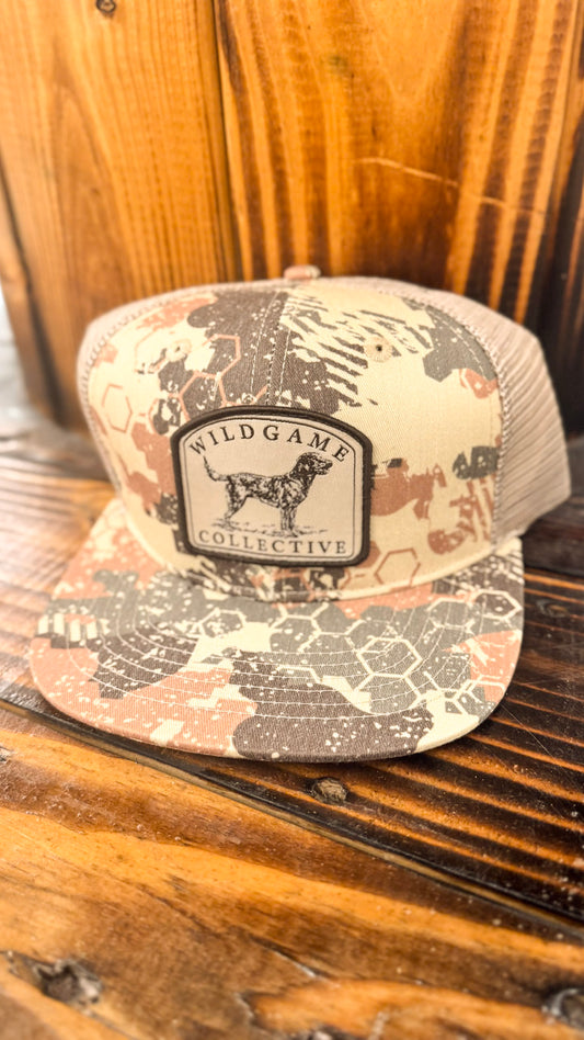 Mens Wildgame Camo Patch Hat