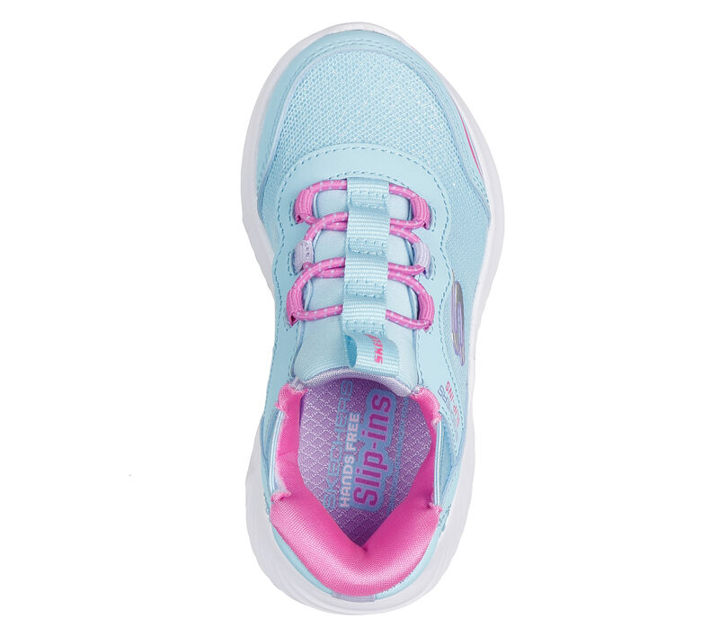 Kids Slip In Bounder Turquoise Sneakers